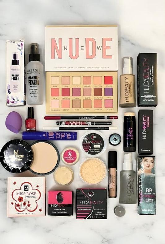 15 in 1 Makeup Deal - Complete Beauty Set with 15 Pcs for Flawless Looks